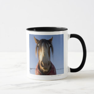 Betrachten der Kamera Tasse