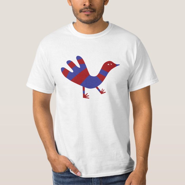 Betrachten Sie den hübschen Vogel T-Shirt (Vorderseite)