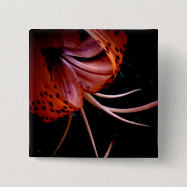 Betrachten Sie die Lilien 103 Button (Vorderseite)