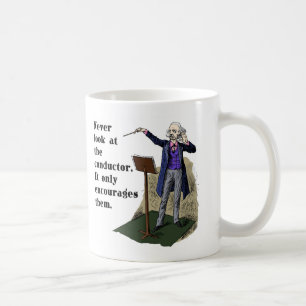 Betrachten Sie nie den Leiter Kaffeetasse