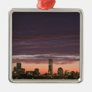 Betrachten West von Südboston Sonnenuntergang Ornament Aus Metall