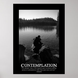 Betrachtung Poster