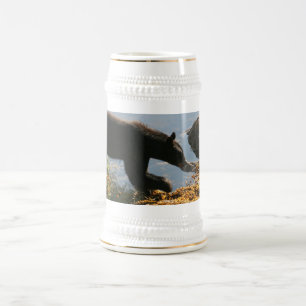 Betreffen Sie Meerespflanze Bierglas