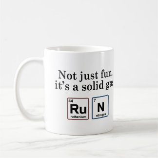 Betreiben von festen Gaselementen Kaffeetasse