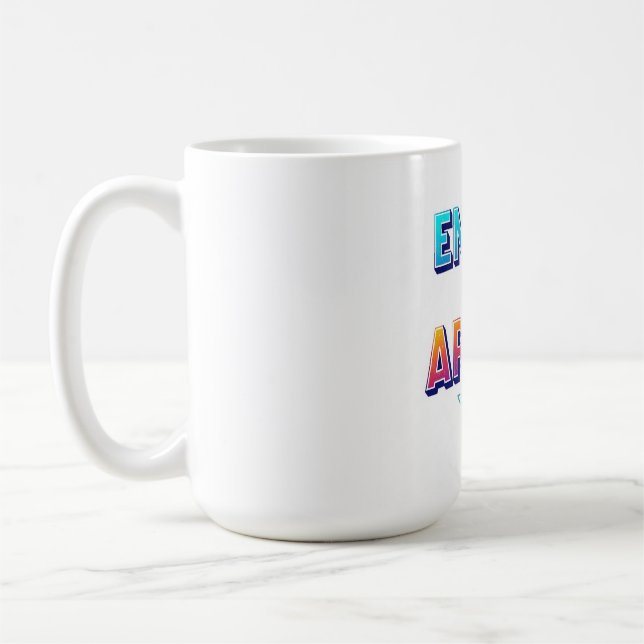 Betreten Sie die Arena. Kaffeetasse (Links)