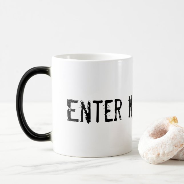 BETRETEN SIE MEINE MAGIE-TASSE DER VERWANDLUNGSTASSE (Mit Donut)