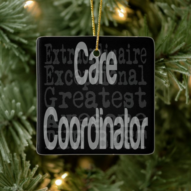 Betreuer-Koordinator Keramikornament (Baum)