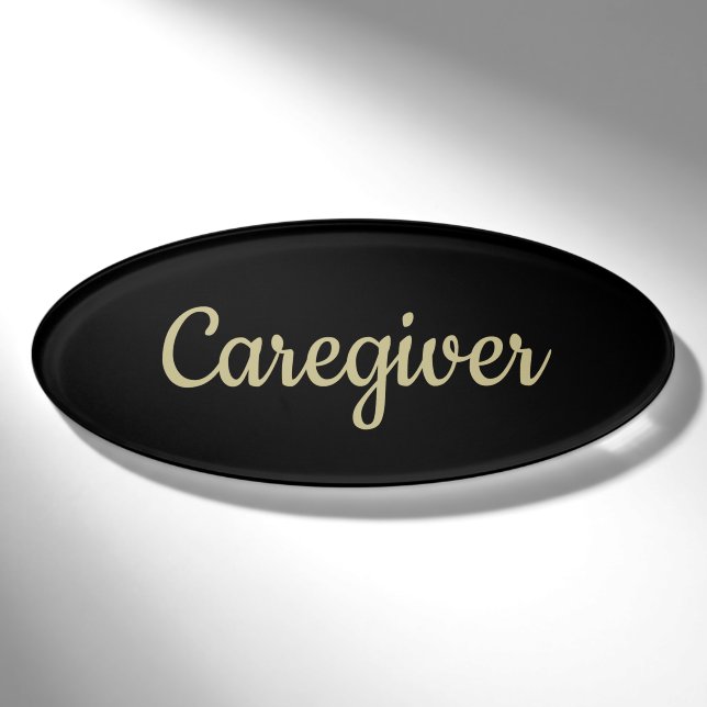 Betreuer Personalisiert Namenschild (Vorderseite)