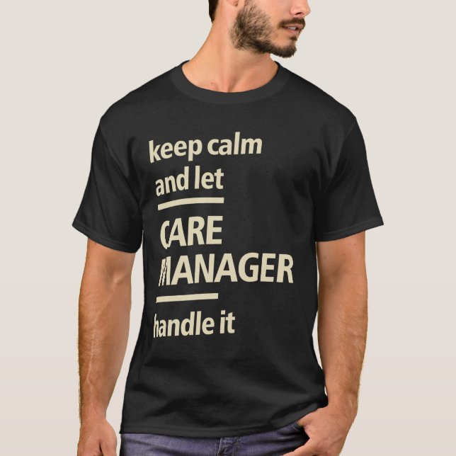 Betreuer verschenken Funny Job Title Professionals T-Shirt (Vorderseite)