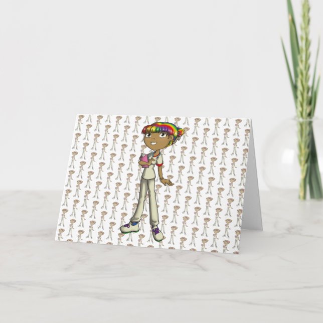 Betreuung Karte (Vorderseite)