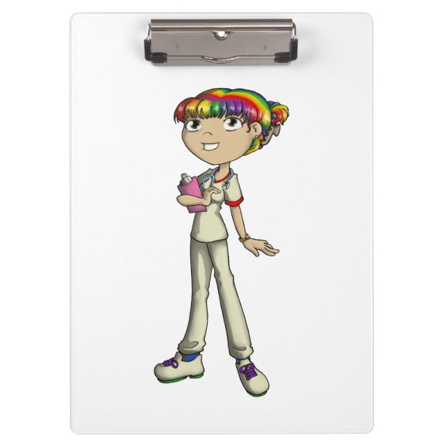 Betreuung Klemmbrett (Vorderseite)