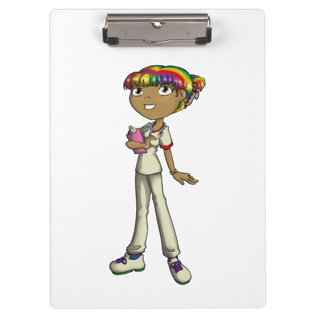 Betreuung Klemmbrett (Vorderseite)