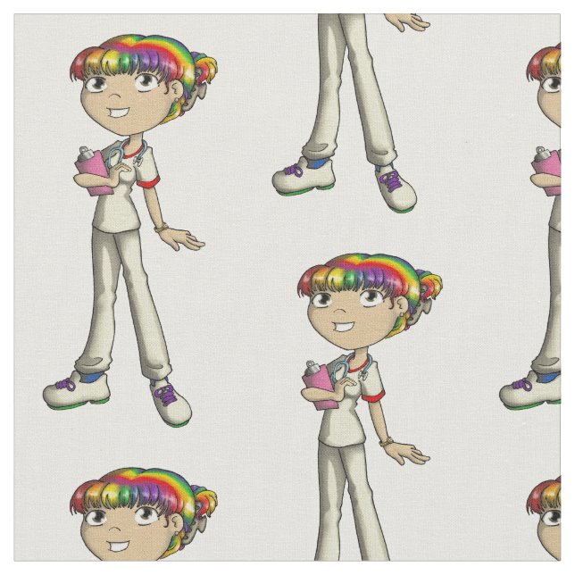 Betreuung Stoff (Nahaufnahme)