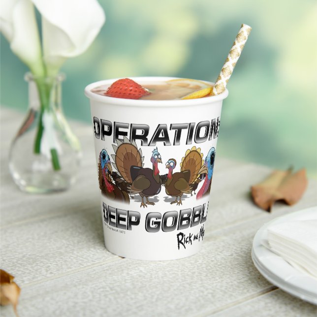 Betrieb: Deep Gobble Pappbecher (In Situ)