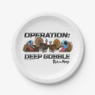 Betrieb: Deep Gobble Pappteller