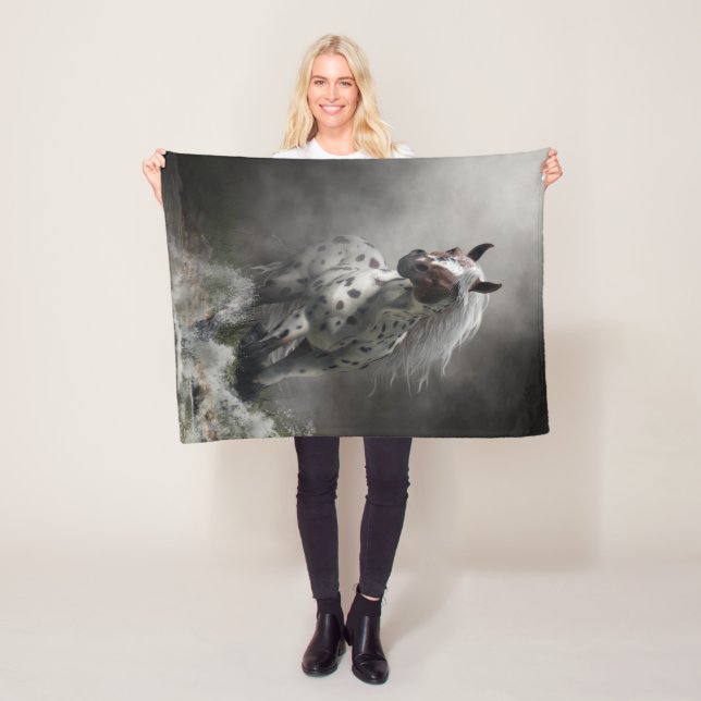 Betrieb der Flussappaloosa-Decke Fleecedecke (Beispiel)