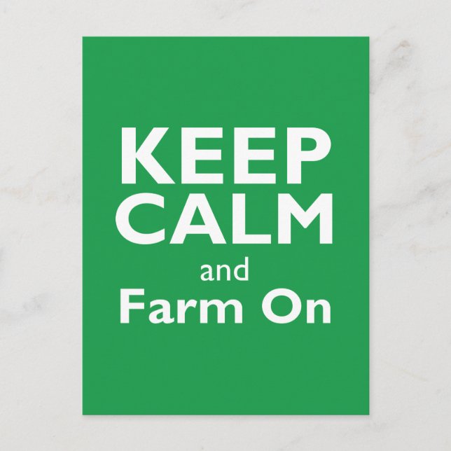 Betrieb Postkarte (Vorderseite)