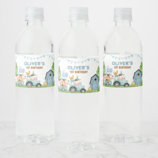 Betrieb, Stalltiere, Barnyard, Ranch Water Bottle 