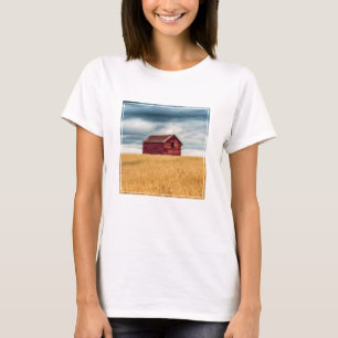 Betriebe Alte rote Scheune T-Shirt