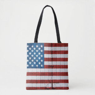 Betriebe American Flag Stall Mural Tasche