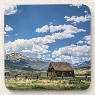 Betriebe Bauernhof Unterhalb des Colorado Getränkeuntersetzer