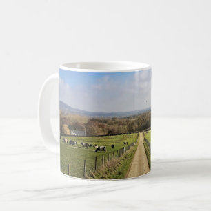 Betriebe   English Countryside Dirt Road Kaffeetasse
