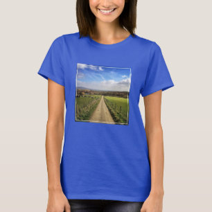 Betriebe English Countryside Dirt Road T-Shirt