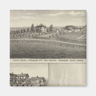 Betriebe im Greenwood-Landkreis, Eureka, Kansas Magnet