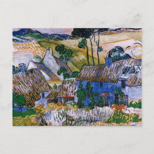 Betriebe in der Nähe von Auvers von Vincent van Go Postkarte