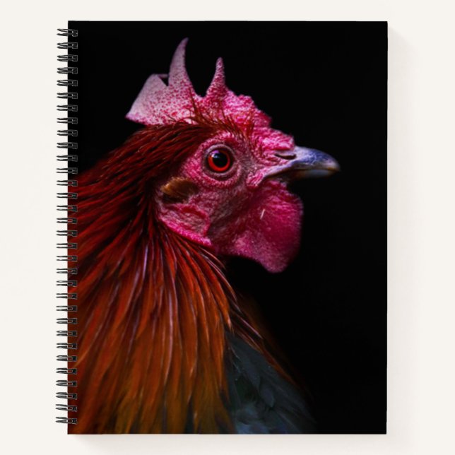 Betriebe | Rooster Head Shoot Notizbuch (Vorderseite)