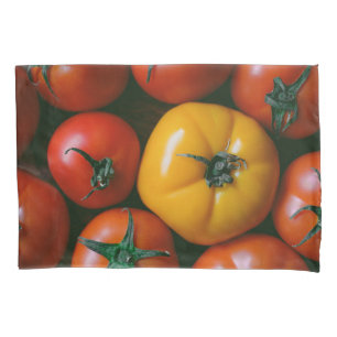 Betriebe Rote und gelbe Tomaten/Paradeiser Kissenbezug