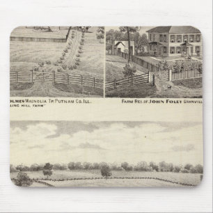 Betriebe und Wohnungen in Magnolia Mousepad