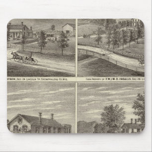 Betriebe, Wohnungen, Lager Mousepad