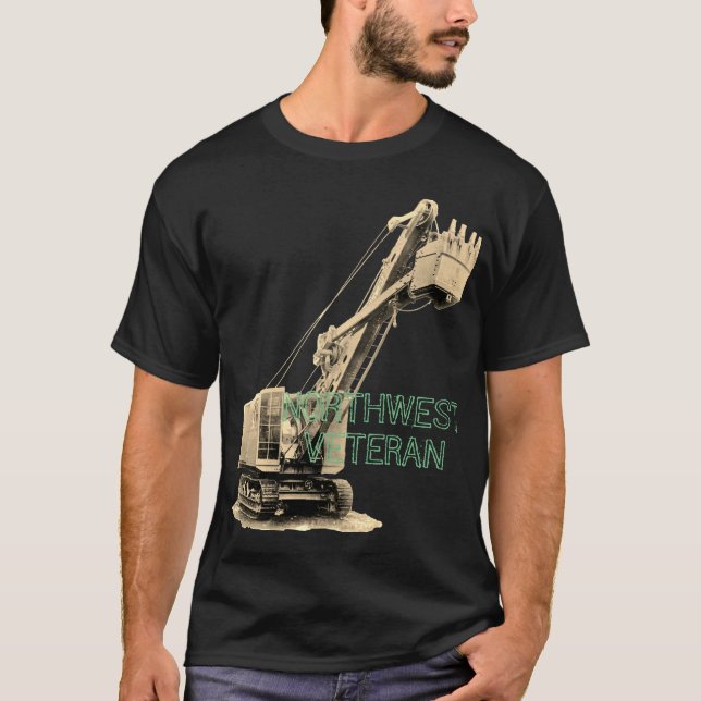 BETRIEBENER Kranmotor mit Kranantrieb im Nordweste T-Shirt (Vorderseite)