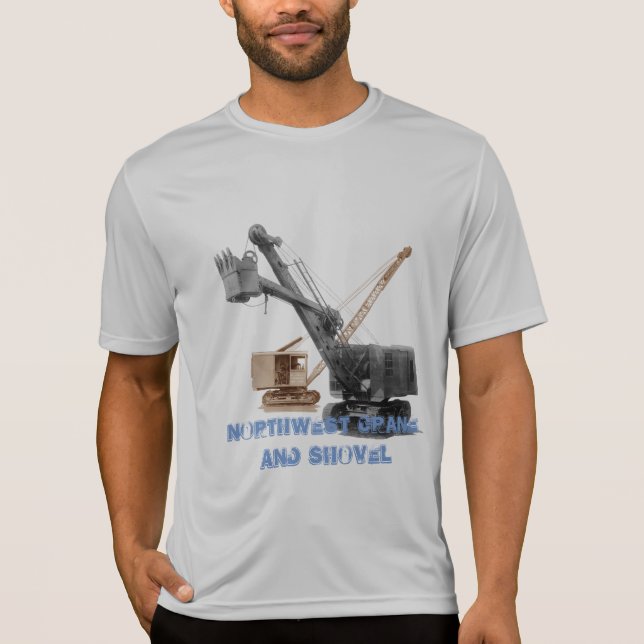 BETRIEBENER Kranmotor mit Kranantrieb im Nordweste T-Shirt (Vorderseite)