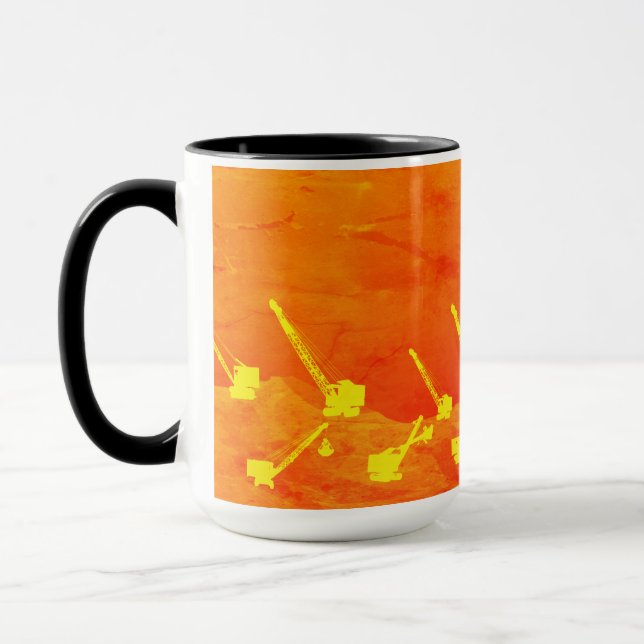 Betriebsingenieur Northwest Engineering Art Crane Tasse (Links)