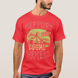 Betriebsinhaber Ernte landwirtschaftlicher Bauer T-Shirt