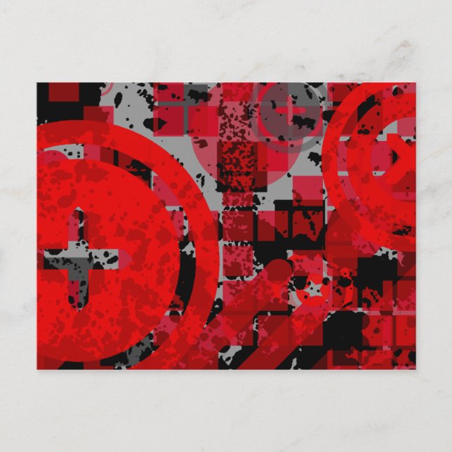 betrübter Chex: Postkarte (Vorderseite)