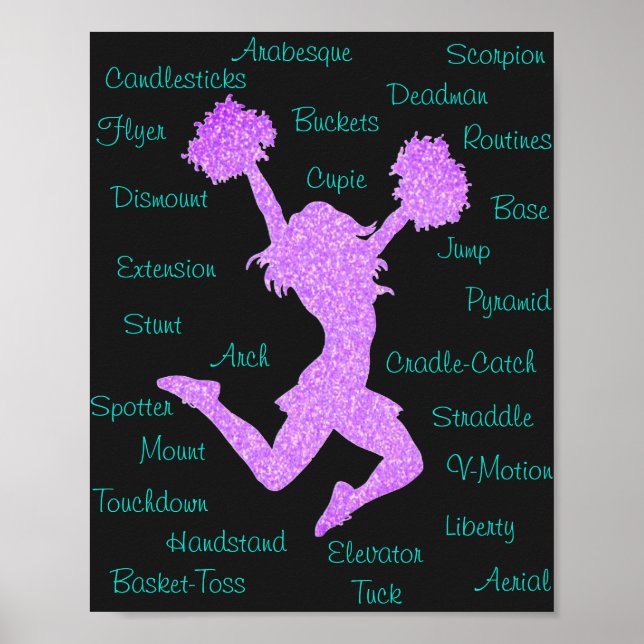 Betrügerische Begriffe Typografy Poster (Vorne)