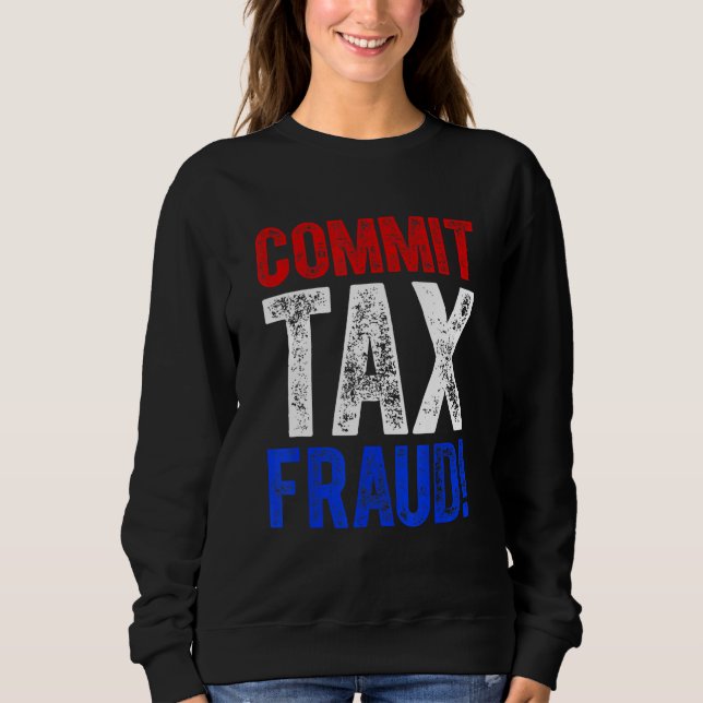 Betrugsbekämpfung Politisch_3 Sweatshirt (Vorderseite)