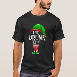 Betrunken Elf Matching Family Funny Christmas Part T-Shirt
