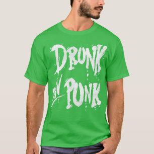 Betrunken für Punk Straight Edge Sober Lifestyle T-Shirt