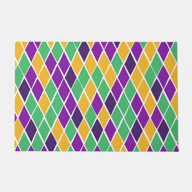Betrunken Harlequin Fußmatte (Vorderseite)
