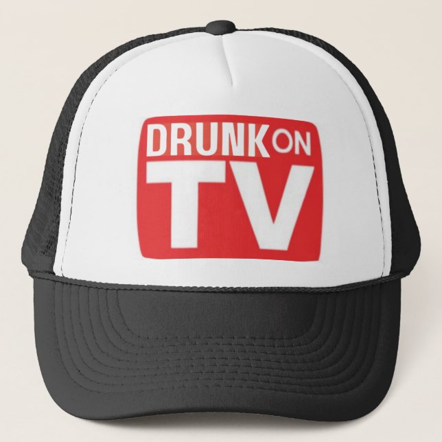 BETRUNKEN IM TV TRUCKERKAPPE (Vorderseite)