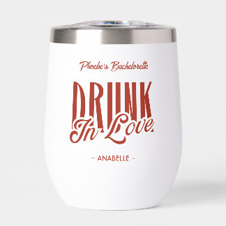 Betrunken in der Liebe Red Custom Bachelorette Win