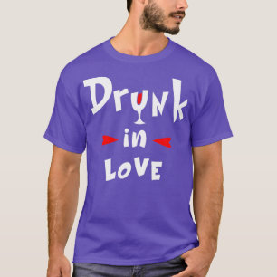 Betrunken in Liebe Design für Junggeselinnen-Absch T-Shirt