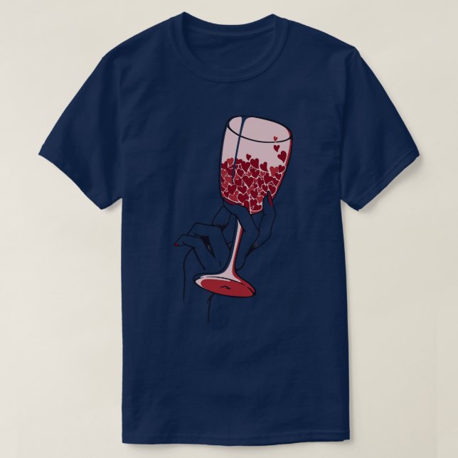Betrunken in Liebe von Tobe Fonseca T-Shirt (Design vorne)