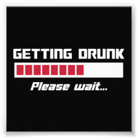 Betrunken werden Bitte warten Bar laden