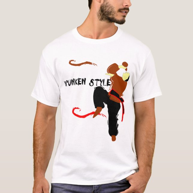 BETRUNKENE ART T-Shirt (Vorderseite)