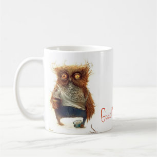 BETRUNKENE EULE KAFFEETASSE